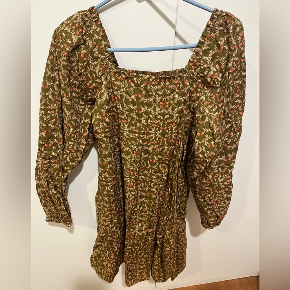 Women’s Universal Thread Balloon sleeve Shift Dress